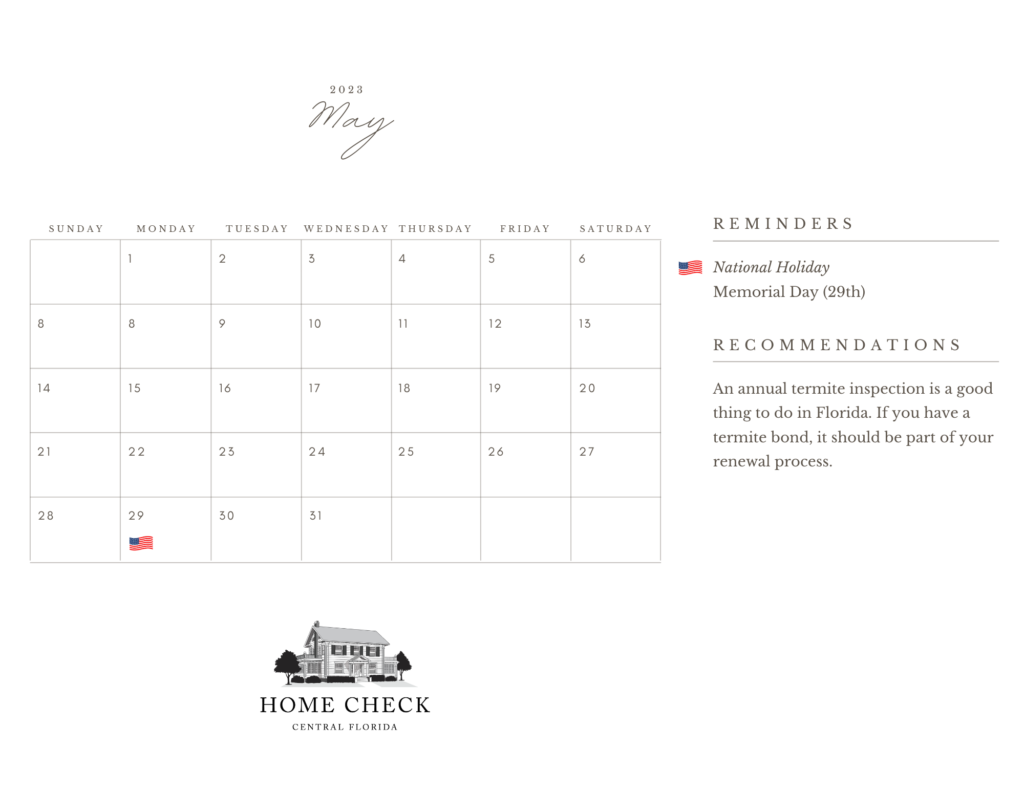 May 2023 Calendar Image