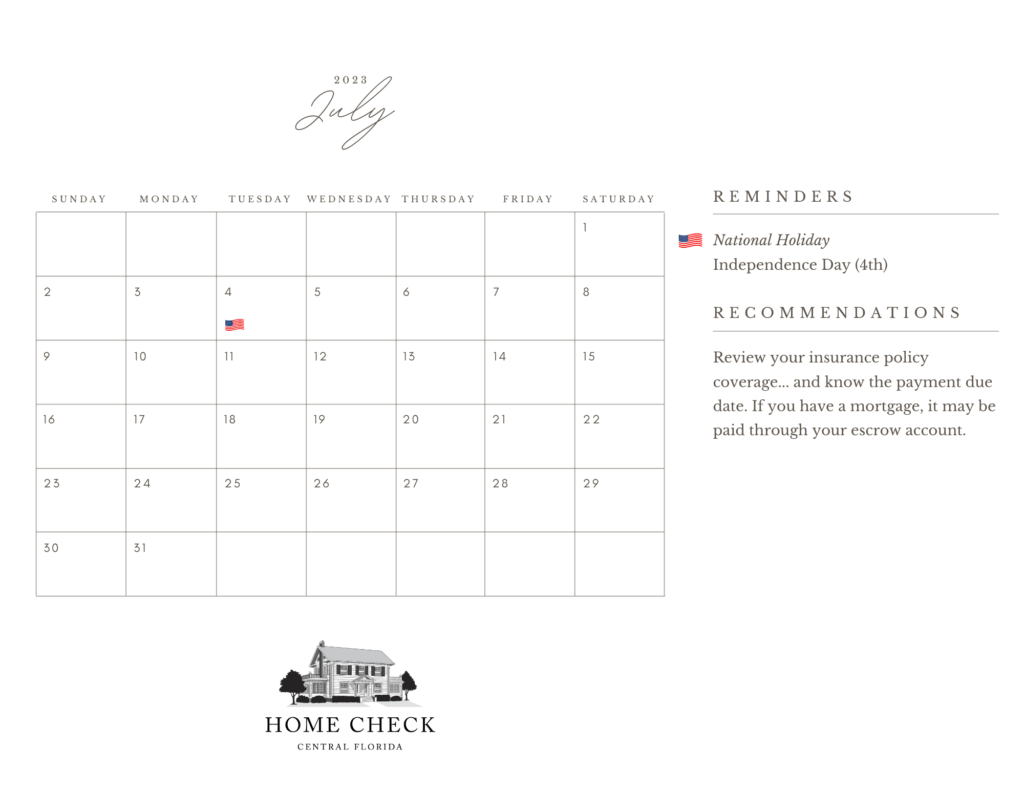 July 2023 Calendar Image